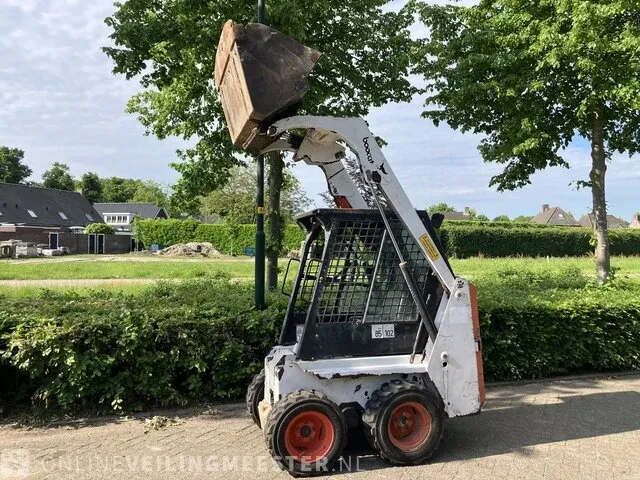 Schranklader bobcat, 453, wit, bouwjaar 1995 - afbeelding 9 van  17