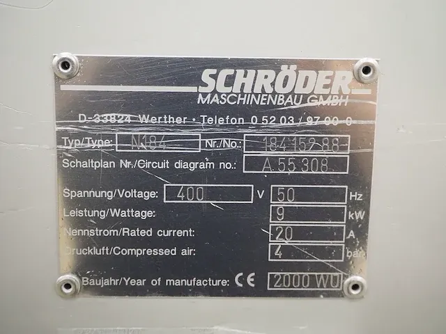 Schrӧder maschinenbau gmbh - afbeelding 13 van  24