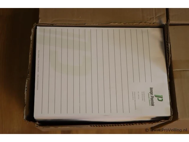 Schrijfblok met opdruk - 4 dozen - afbeelding 2 van  2