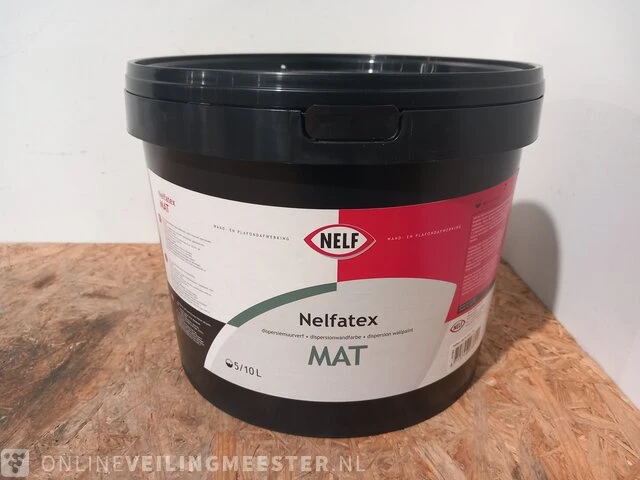 Schrobklasse 1 latex nelf, ral 9010 - afbeelding 3 van  4