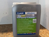Schrobzuigmachine, kerapoxy cleaner, epoxy gel en mop persen, mapei ultracare - afbeelding 14 van  17