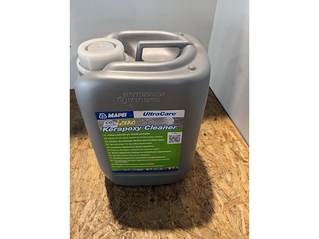 Schrobzuigmachine, kerapoxy cleaner, epoxy gel en mop persen, mapei ultracare - afbeelding 15 van  17