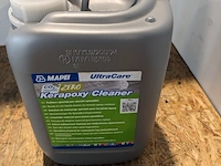 Schrobzuigmachine, kerapoxy cleaner, epoxy gel en mop persen, mapei ultracare - afbeelding 15 van  17