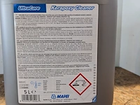 Schrobzuigmachine, kerapoxy cleaner, epoxy gel en mop persen, mapei ultracare - afbeelding 17 van  17