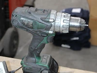 Schroefboormachine hitachi met 18v accu en lader. - afbeelding 2 van  2