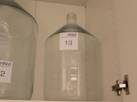 Schroefdraadfles vwr helder glas 10 liter. - afbeelding 1 van  2