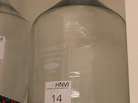 Schroefdraadfles vwr helder glas 20 liter. - afbeelding 2 van  2
