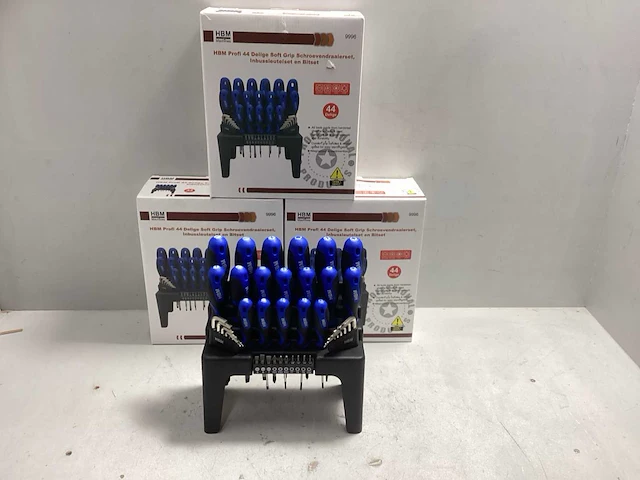 Schroevendraaierset 44 delig (3x) - afbeelding 1 van  3