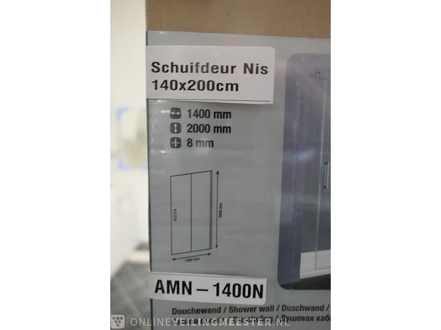 Schuifdeur voor nis xenz - afbeelding 10 van  10