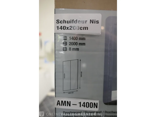 Schuifdeur voor nis xenz - afbeelding 10 van  10
