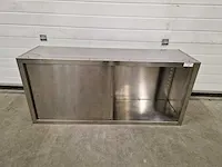 Schuifdeuren - rvs hangkast - afbeelding 2 van  3