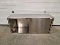 Schuifdeuren - rvs hangkast - afbeelding 3 van  3