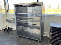 Schuifdeurkast, rvs - afbeelding 3 van  3