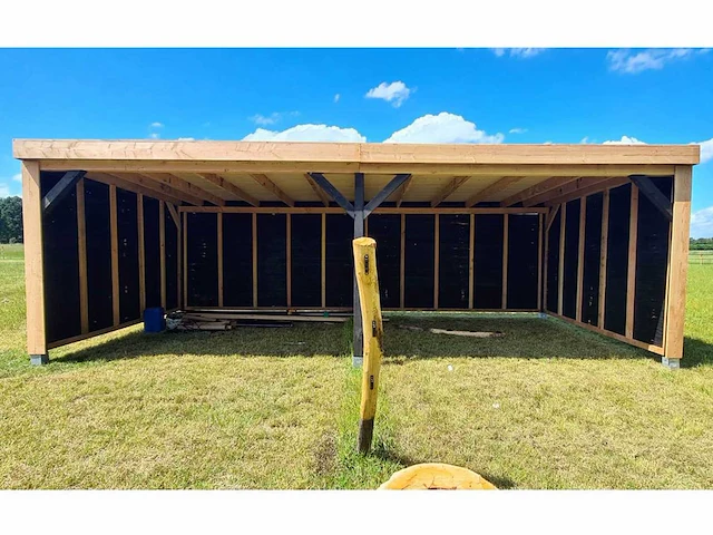 Schuilstal geïmpregneerd douglas 400x800x265 cm - afbeelding 2 van  3