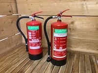 Schuim brandblusser (2x) - afbeelding 1 van  4