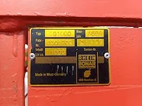 Schuim voorraad azetcontainer haakarm/kabel - afbeelding 20 van  34