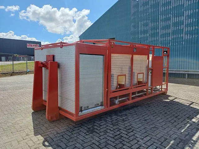 Schuim voorraad azetcontainer haakarm/kabel - afbeelding 30 van  34