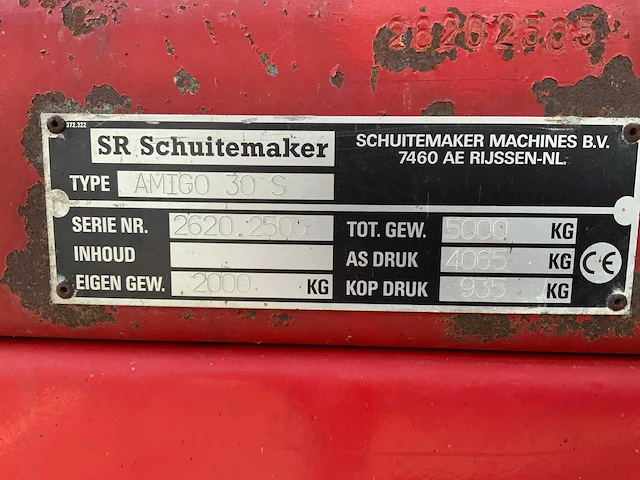 Schuitemaker amigo 30s blokkendoseerwagen - afbeelding 25 van  25