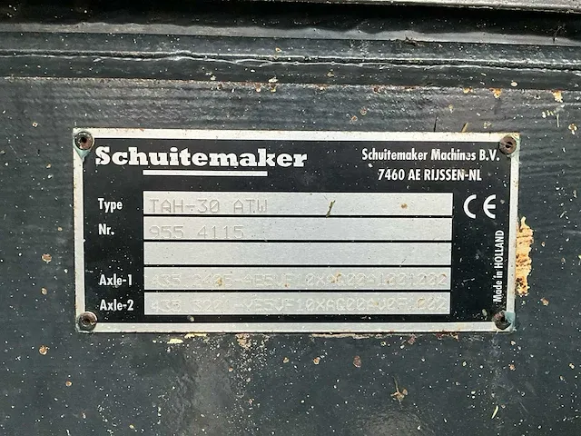 Schuitemaker siwa 720 w silagewagen - afbeelding 13 van  20