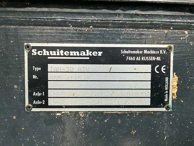 Schuitemaker siwa 720 w silagewagen - afbeelding 15 van  22