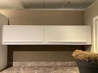 Schuller c fma fino matt-c avo avola eiland showroomkeuken met hoekwandopstelling en hoge kastenwand - afbeelding 18 van  59