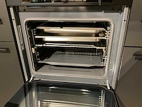 Schuller c fma fino matt-c avo avola eiland showroomkeuken met hoekwandopstelling en hoge kastenwand - afbeelding 50 van  59
