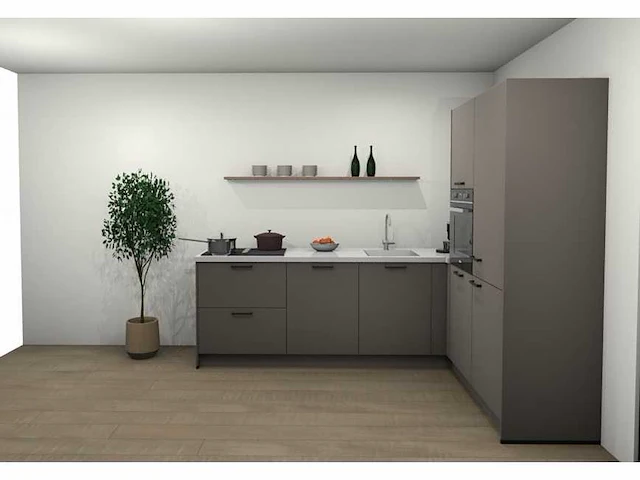 Schüller c mac matera col hoekopgestelde keuken - afbeelding 1 van  8