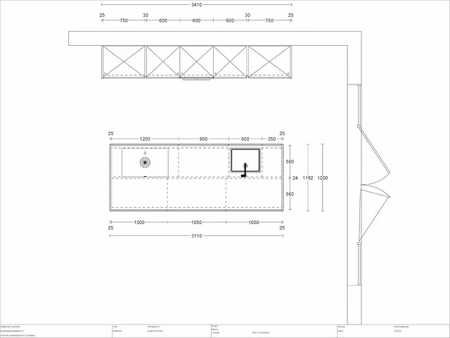 Schuller c mat matera eilandkeuken met hoge kastenwand - afbeelding 4 van  8
