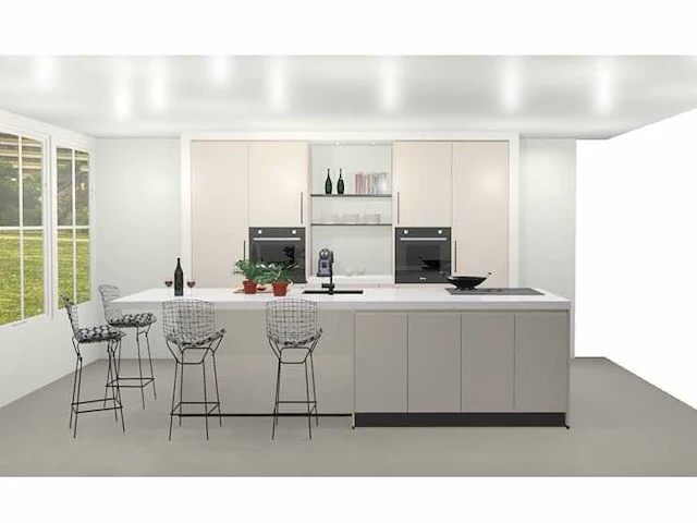 Schuller c nov nova eilandkeuken met wandopstelling - afbeelding 1 van  12