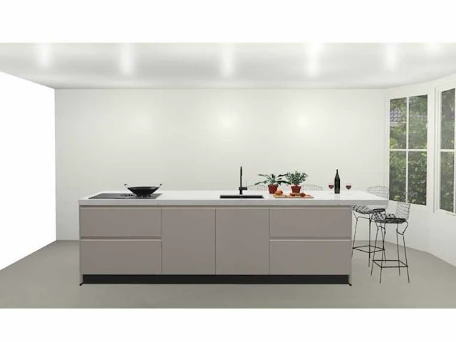Schuller c nov nova eilandkeuken met wandopstelling - afbeelding 4 van  12