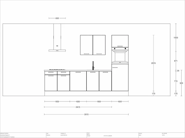 Schüller c nov nova rechtopgestelde keuken - afbeelding 2 van  5