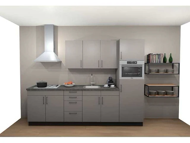Schüller c nov nova rechtopgestelde keuken - afbeelding 1 van  6