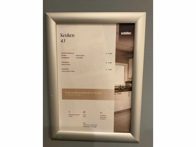 Schuller c via vienna satin hoekopgestelde showroomkeuken - afbeelding 28 van  28