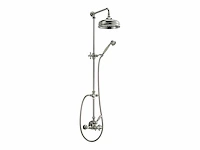 Schulte douschmaster rain retro d9646 douche garnituur - afbeelding 2 van  4
