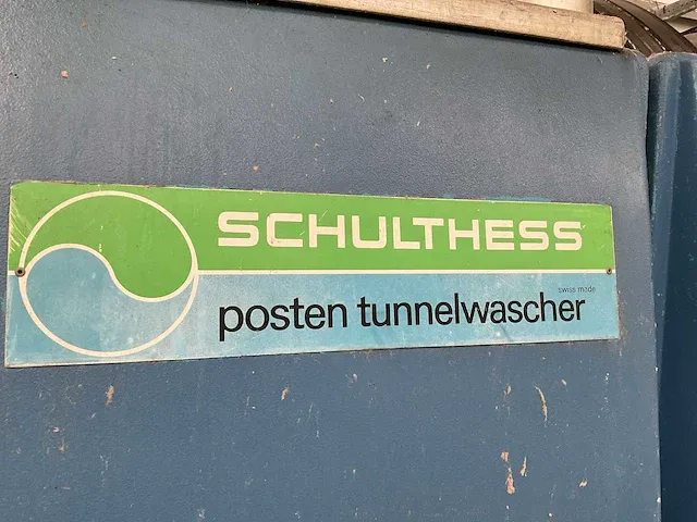 Schulthess posten tunnelwascher tunneldoorvoerwasstraat - afbeelding 10 van  18