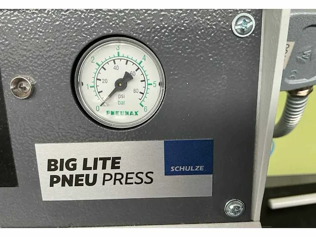 Schulze big line pneumatische pers – professioneel - afbeelding 13 van  16