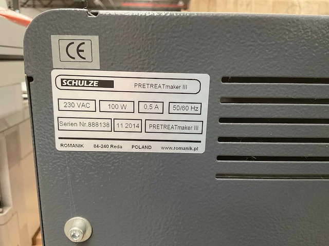 Schulze pretreatmaker 3 textiel printer - afbeelding 5 van  5