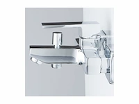 Schütte tokyo ii badkraan - mengkraan - 150 mm hartafstand - chroom - afbeelding 3 van  3
