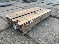 Schutting plank bankirai (105x) - afbeelding 1 van  6
