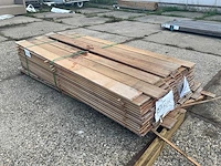 Schutting plank bankirai (105x) - afbeelding 2 van  6