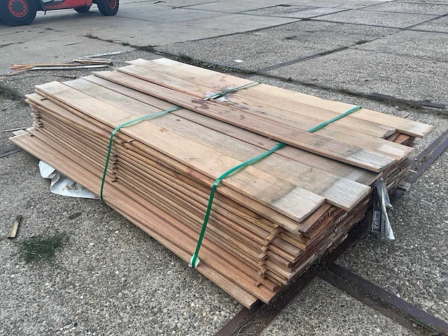 Schutting plank bankirai (105x) - afbeelding 4 van  6