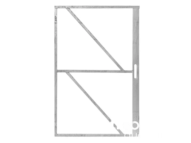 Schuttingdeur, frame, 130x155cm - afbeelding 1 van  4