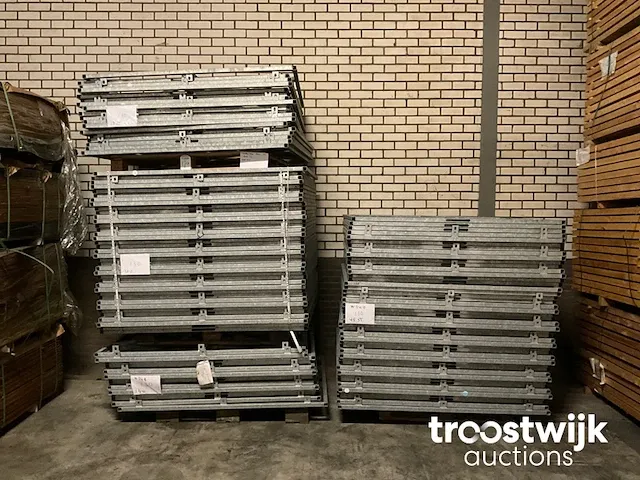 Schuttingdeur, frame, 130x155cm - afbeelding 2 van  4