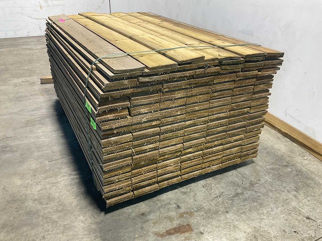 Schuttingplank geïmpregneerd 180x16x1,7 cm (224x) - afbeelding 3 van  6