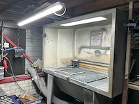 Schuurkast met afzuigsysteem