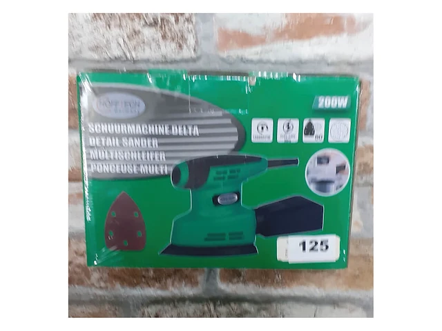 Schuurmachine 200 watt - afbeelding 1 van  3