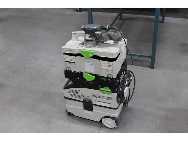 Schuurmachine festool dts 400req met stofafzuiger festool ctl midi i. - afbeelding 1 van  3
