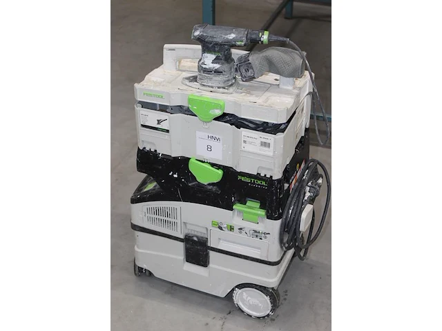 Schuurmachine festool dts 400req met stofafzuiger festool ctl midi i. - afbeelding 2 van  3