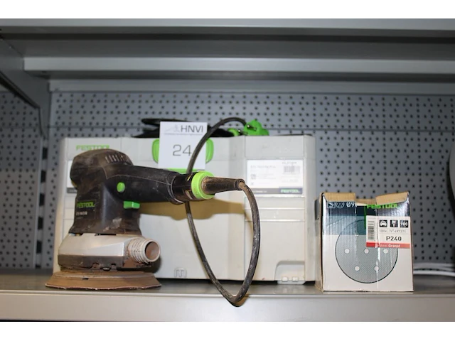 Schuurmachine festool type ets 150/3 eq in koffer. - afbeelding 1 van  2