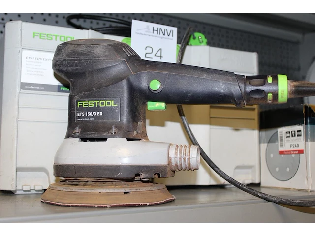 Schuurmachine festool type ets 150/3 eq in koffer. - afbeelding 2 van  2